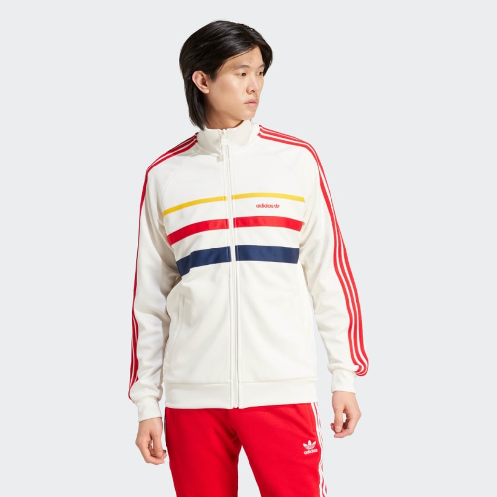 Adidas THE FIRST TRACK TOP zip up white